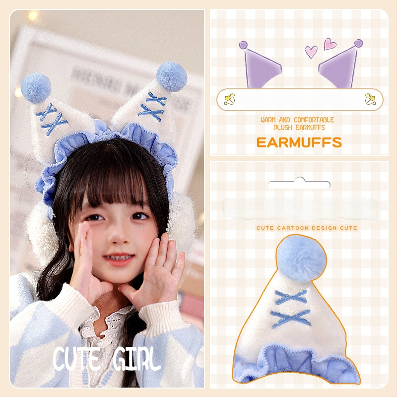Vaikų earmuffs žiemai ir rudeniui, unisex, vaikams, 2025 rudens išleidimas