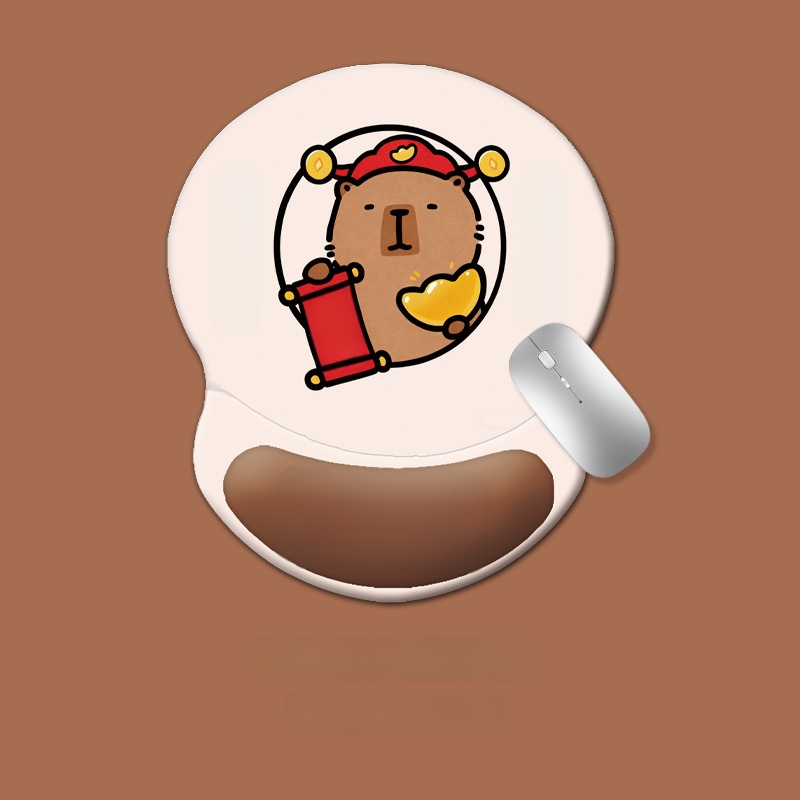 Подложка за клавиатура и мишка, силиконова, антихлъзгаща, износоустойчива, модел 0081-0699, за офис