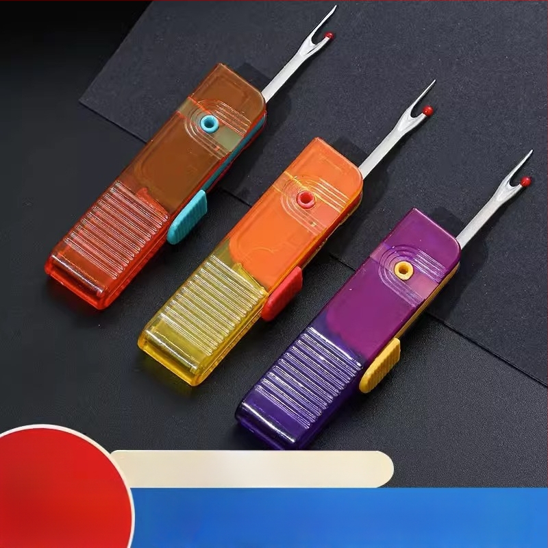 Разшивател за шевове - сгъваем, преносим, ръчно изработено устройство за разплитане на конци, минималистичен дизайн