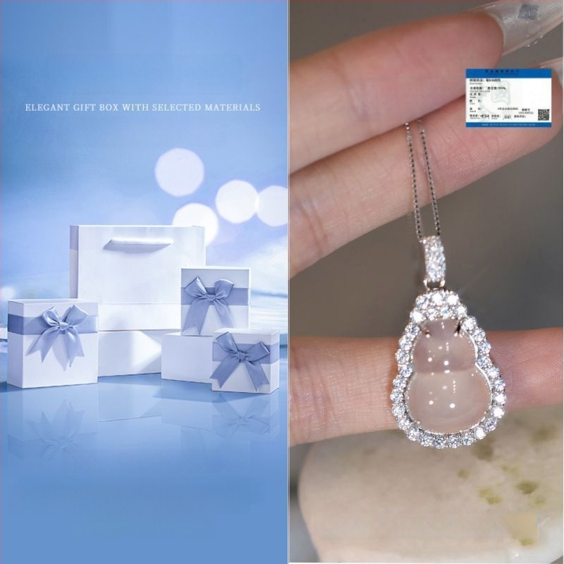 Огърлица от 999 стерлингово сребро, ръчна изработка, геометричен дизайн, медальон от 18K злато, верижка тип кутия