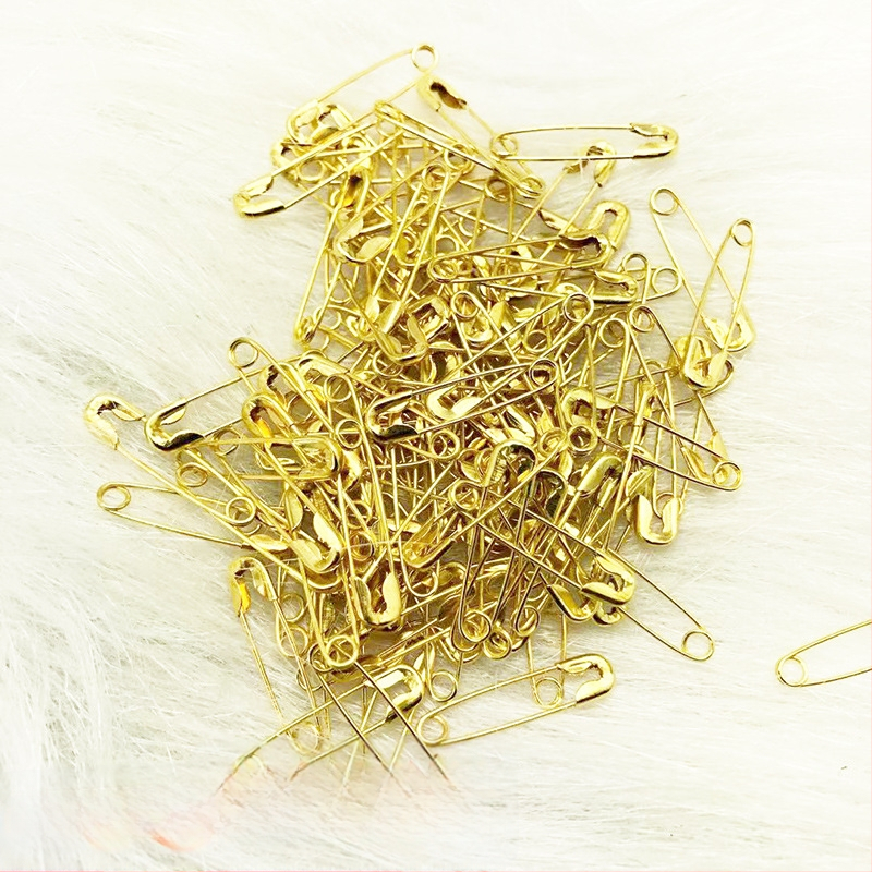 Железна булавка за дрехи, брошка с булавка за сигурност, мини метална булавка за окачване; Опаковка: 50 кутии на кашон; Брутно тегло: 0,25 кг