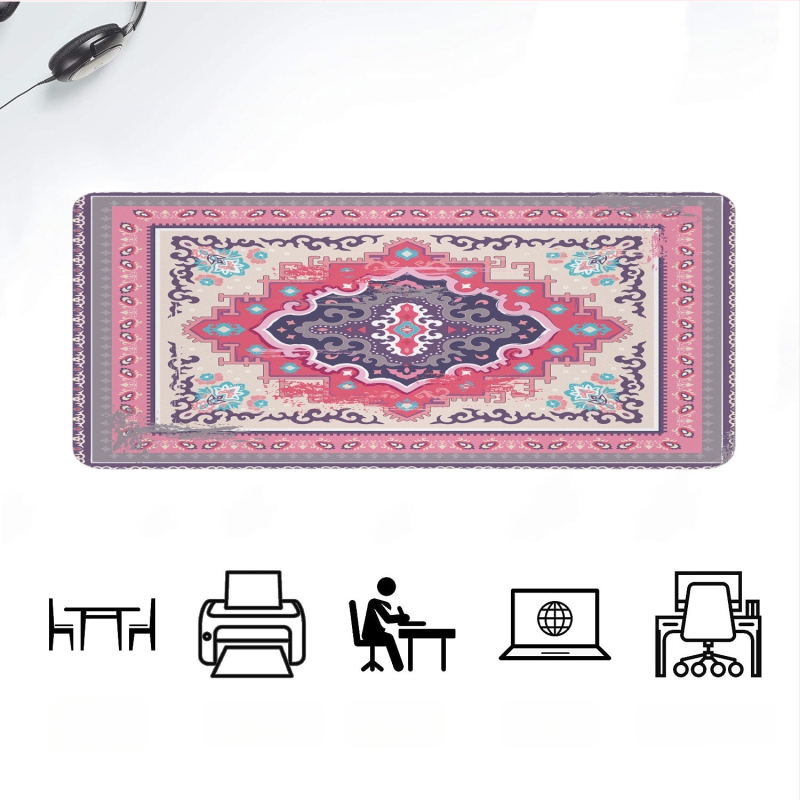 Podloga za miša, Perzijski stil, Prirodni kaučuk, Protuklizna, Toplinsko tiskanje, Prilagodljivo prema nacrtima