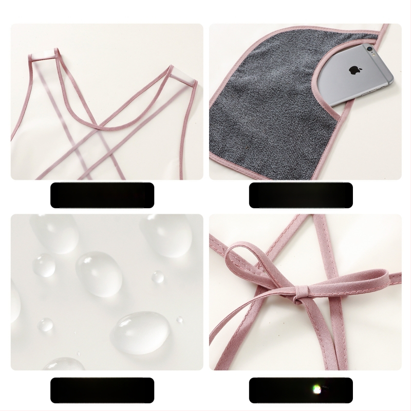 Șorț fără mâneci din TPU, impermeabil, cu motiv desen animat