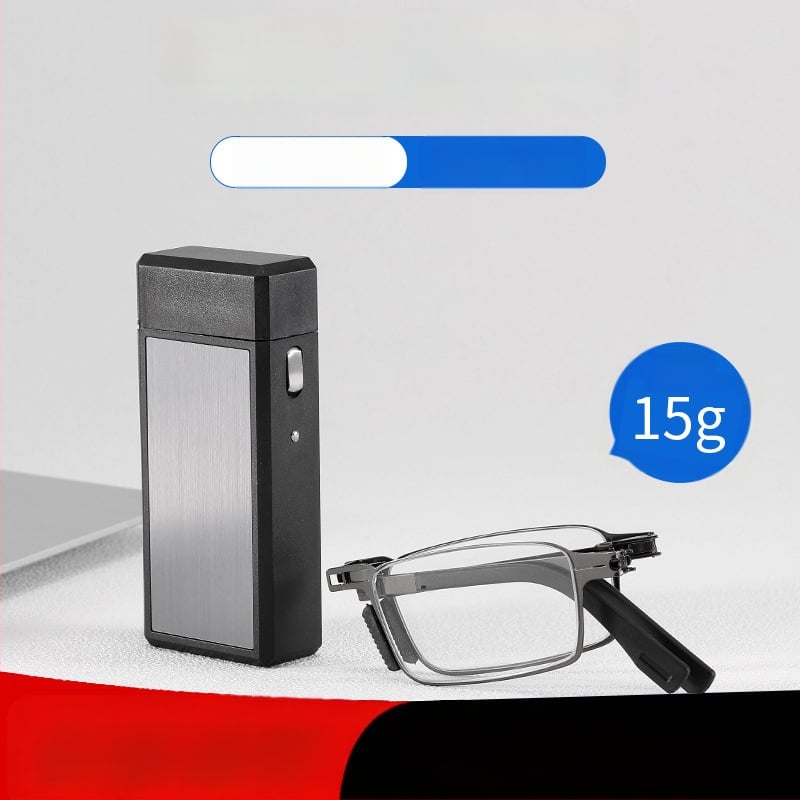 Skaitimo akiniai su dervos lęšiais, anti-mėlynos šviesos filtras, pilnas metalo rėmas, kvadratinis stilius, pavasaris 2025