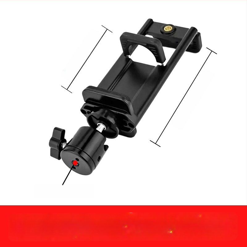 Clipuri dual pentru telefon și tabletă - adaptor pentru trepied pentru streaming live (Material: plastic; Aplicație: trepied pentru streaming în direct; Stil: General; Tip: Alt)