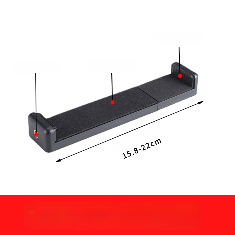 Clipuri dual pentru telefon și tabletă - adaptor pentru trepied pentru streaming live (Material: plastic; Aplicație: trepied pentru streaming în direct; Stil: General; Tip: Alt)