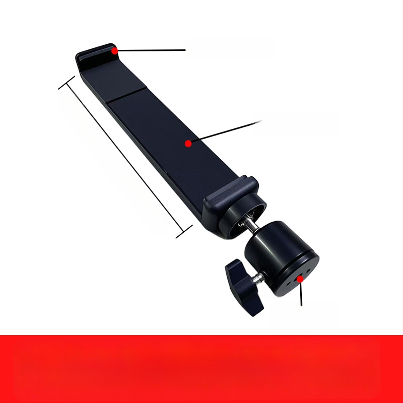 Clipuri dual pentru telefon și tabletă - adaptor pentru trepied pentru streaming live (Material: plastic; Aplicație: trepied pentru streaming în direct; Stil: General; Tip: Alt)