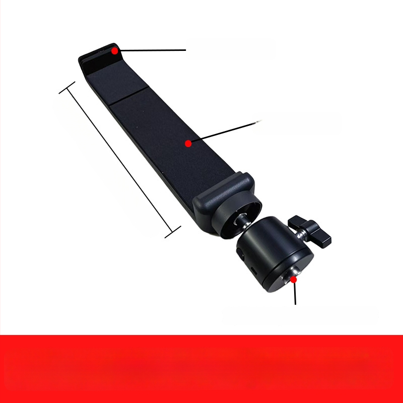 Clipuri dual pentru telefon și tabletă - adaptor pentru trepied pentru streaming live (Material: plastic; Aplicație: trepied pentru streaming în direct; Stil: General; Tip: Alt)