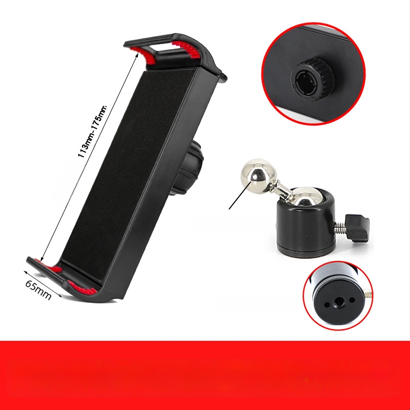 Clipuri dual pentru telefon și tabletă - adaptor pentru trepied pentru streaming live (Material: plastic; Aplicație: trepied pentru streaming în direct; Stil: General; Tip: Alt)