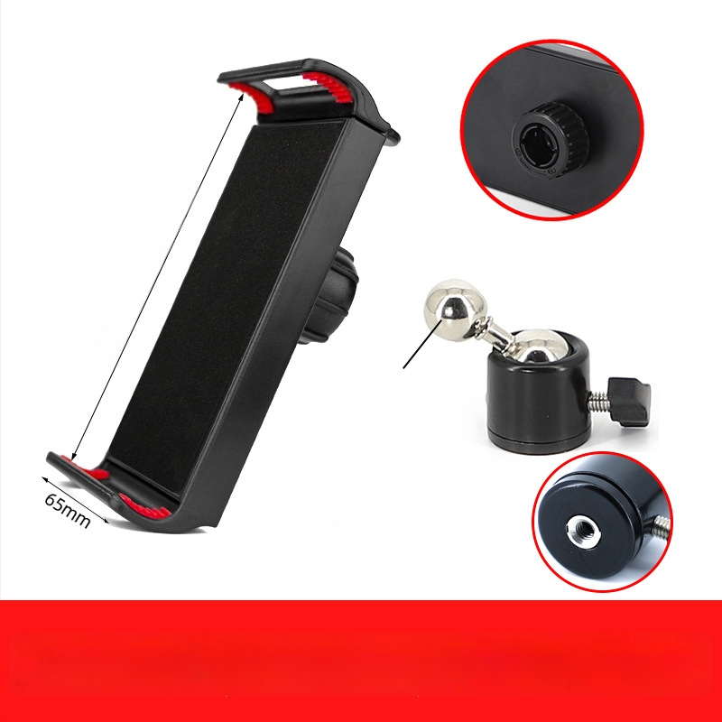 Clipuri dual pentru telefon și tabletă - adaptor pentru trepied pentru streaming live (Material: plastic; Aplicație: trepied pentru streaming în direct; Stil: General; Tip: Alt)