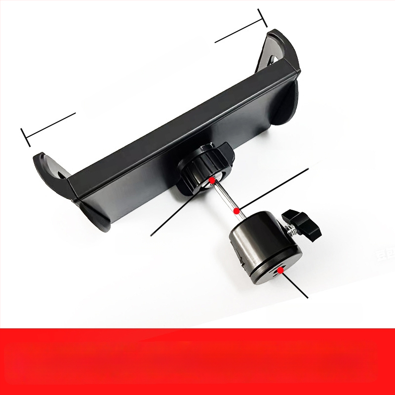 Clipuri dual pentru telefon și tabletă - adaptor pentru trepied pentru streaming live (Material: plastic; Aplicație: trepied pentru streaming în direct; Stil: General; Tip: Alt)