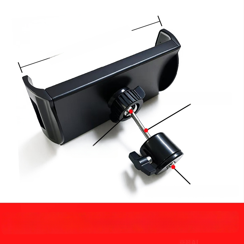 Clipuri dual pentru telefon și tabletă - adaptor pentru trepied pentru streaming live (Material: plastic; Aplicație: trepied pentru streaming în direct; Stil: General; Tip: Alt)