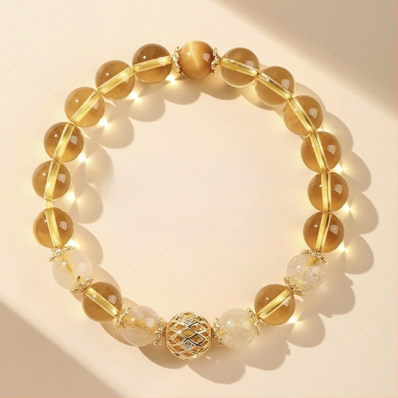 Brățară ornamentală geometrică, lucrată manual, materiale mixte, accesorii feminine moderne