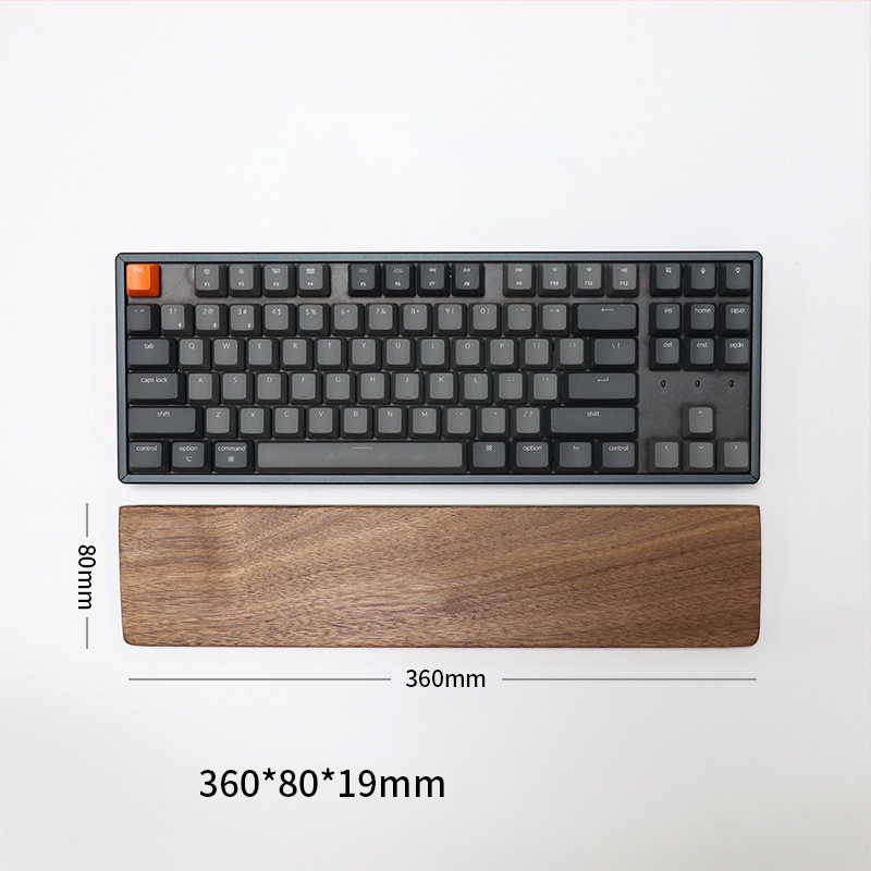 Podložak za zglob za tipkovnicu - velika podloga, jednostrana, kompatibilnost s tipkama 87/104, model Zt-08