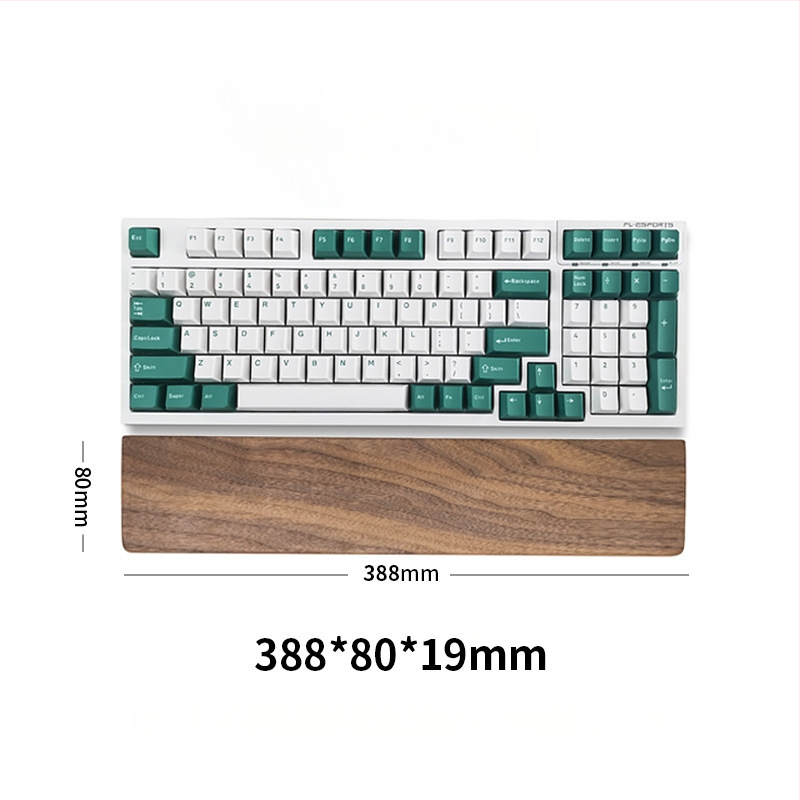 Podložak za zglob za tipkovnicu - velika podloga, jednostrana, kompatibilnost s tipkama 87/104, model Zt-08