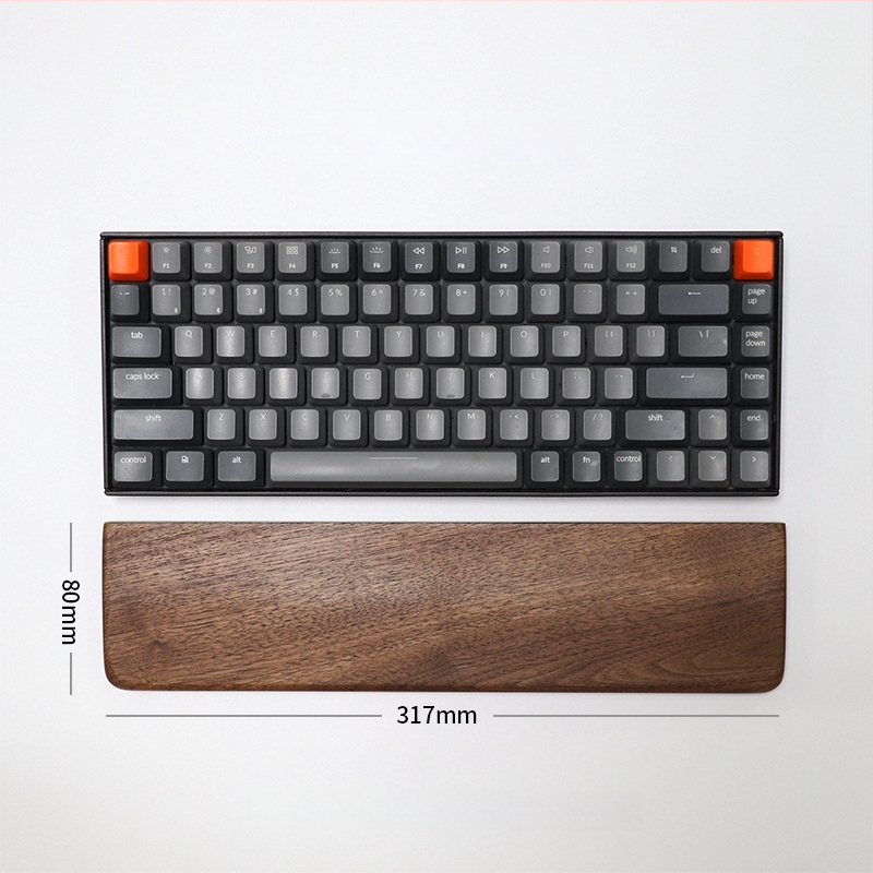 Podložak za zglob za tipkovnicu - velika podloga, jednostrana, kompatibilnost s tipkama 87/104, model Zt-08