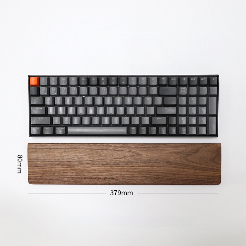 Podložak za zglob za tipkovnicu - velika podloga, jednostrana, kompatibilnost s tipkama 87/104, model Zt-08