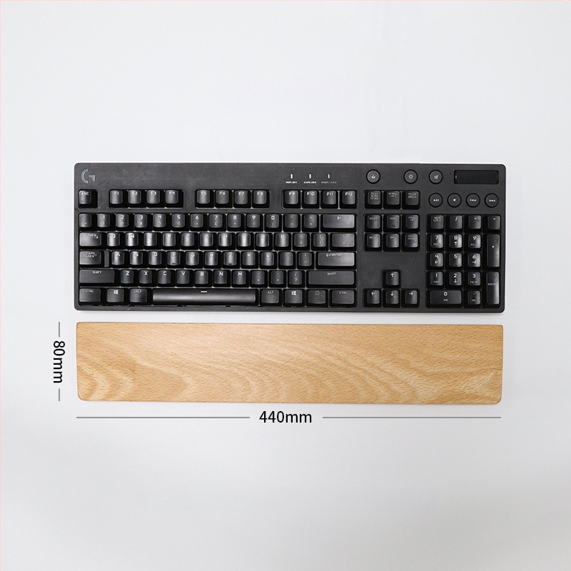 Podrška za zglob za tipkovnicu - masivno drvo, jednostrana, model Zt-08