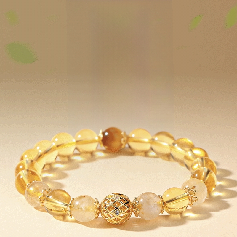 Brățară handmade pentru femei, mărgele de cristal, design geometric