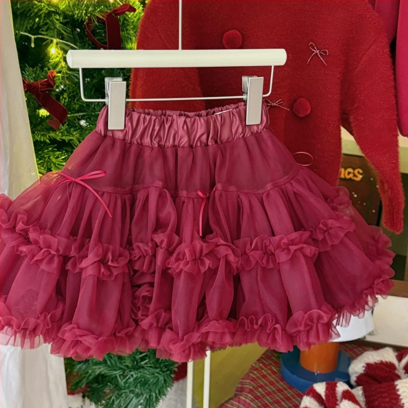 Dječji kapuljačasti džemper za Božić — Fair Isle, zimski pleteni, 100% poliester, dugi rukav, Zima 2025