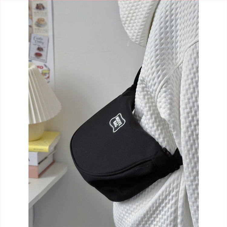 Geantă crossbody pentru telefon – unisex, stil dumpling, poliester, căptușeală din nylon, primăvara 2025