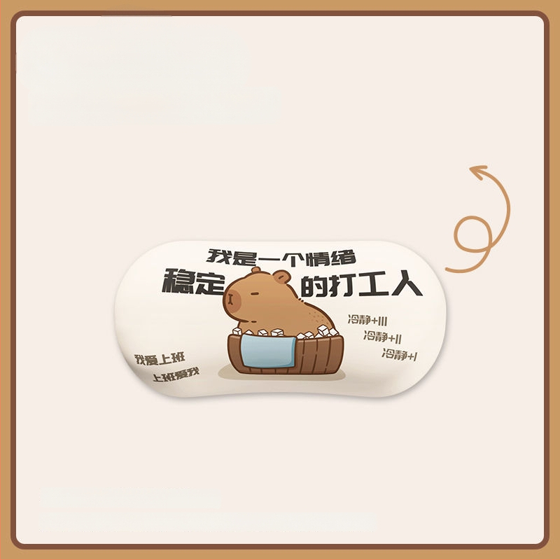 Padă de birou cu suport pentru încheietură - silicon, o singură față, design birou, stil trend național