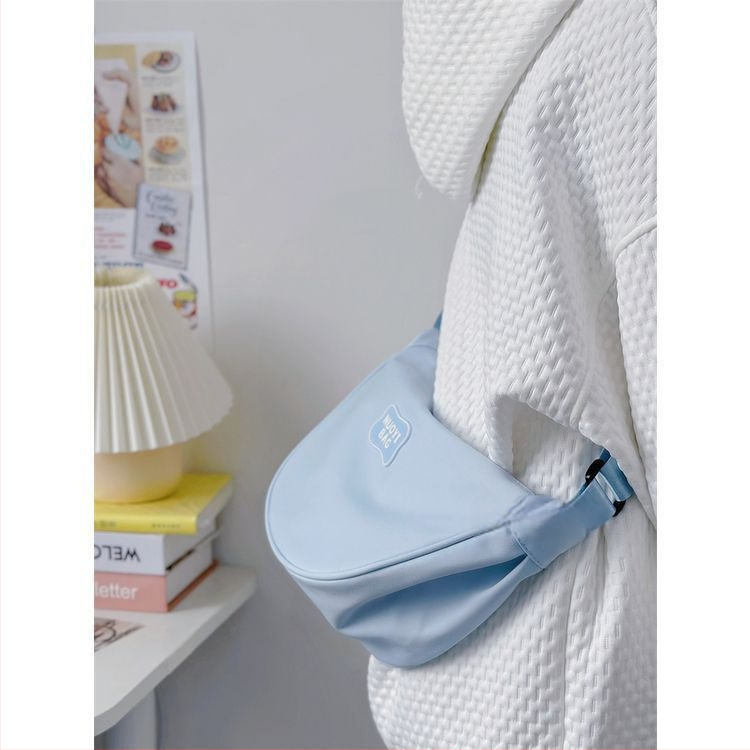 Geantă unisex dumpling, din poliester, cu căptușeală din nylon, lansare primăvara 2025