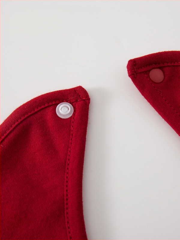 Prosop dublu din bumbac pentru saliva bebelușilor – absorbant, model desen animat, unisex, pentru nou-născuți până la 3 ani