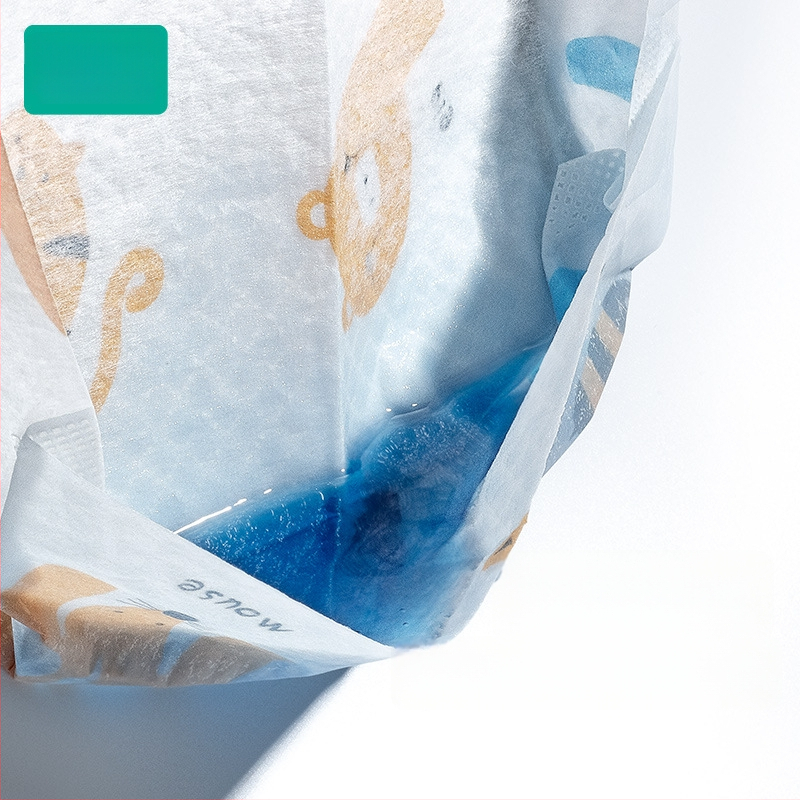 Bib de unică folosință pentru bebeluși – impermeabil, imprimeu cu desene animate, pentru 1–3 ani, din fibră nețesută cu membrană PE