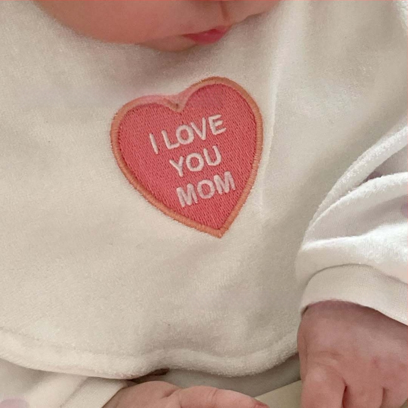 Bavetă pentru sugari - bumbac 100%, absorbantă, unisex, pentru sugari și copii 0–3 ani