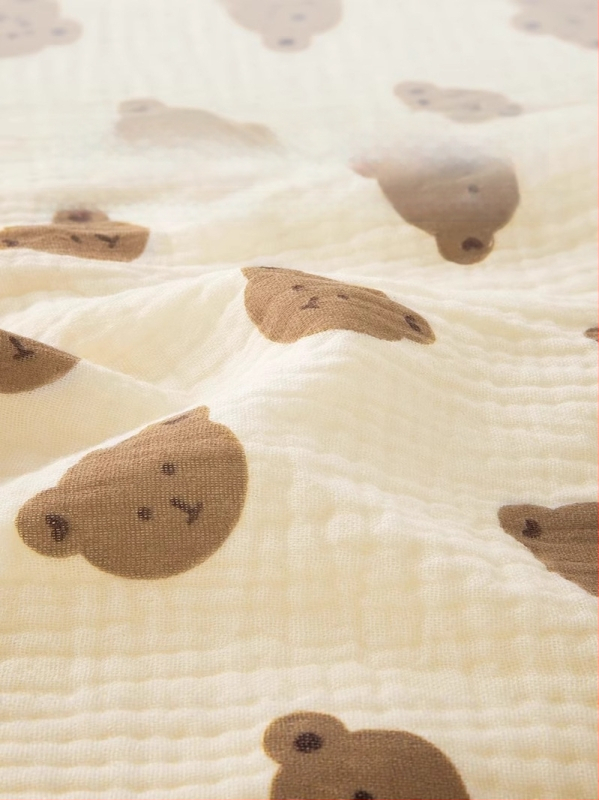 Bibs pentru sugari și copii mici, din tifon și bumbac 100%, absorbant, modele animale, desene animate sau flori