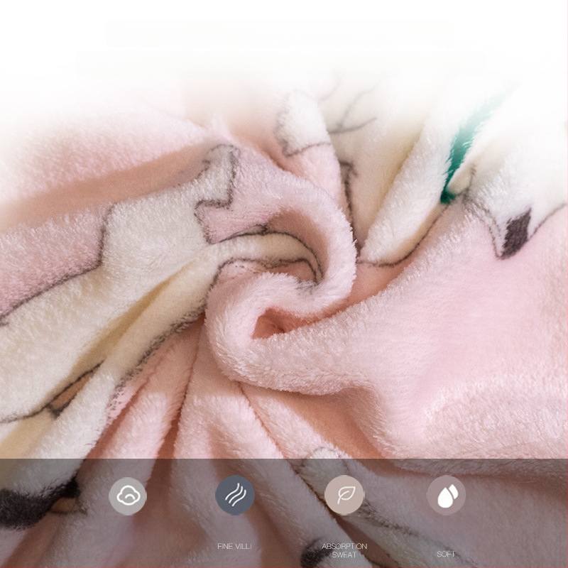 Rajzfilmszerű gyerek flanel takaró, négy évszakos használatra, testreszabható, újszülöttől 6 éves korig