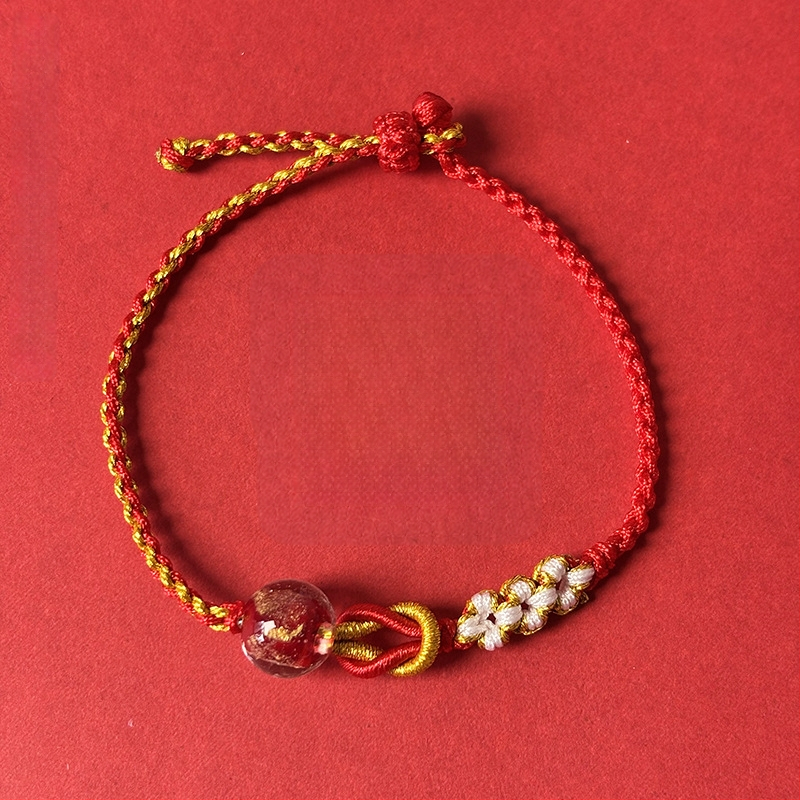 Brățară pentru femei însărcinate – tricotată manual din fir de bumbac, design original, brand Easy to get jewelry, Primăvara 2025