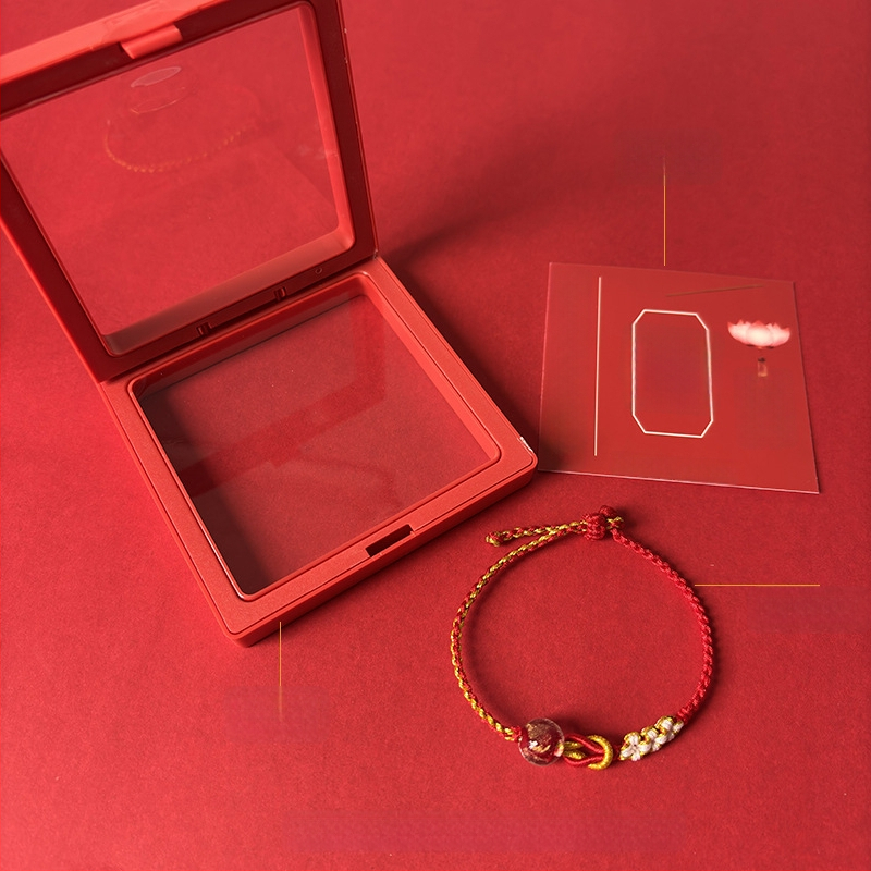 Brățară pentru femei însărcinate – tricotată manual din fir de bumbac, design original, brand Easy to get jewelry, Primăvara 2025