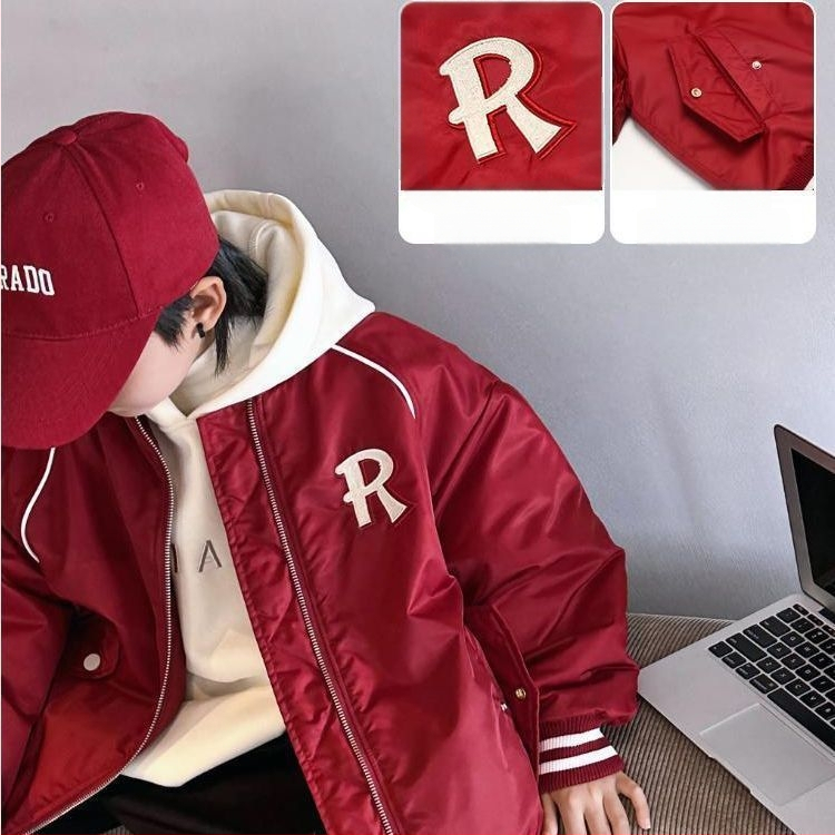 Jachete pentru copii, stil coreean, material din bumbac solid, pentru nou-născuți