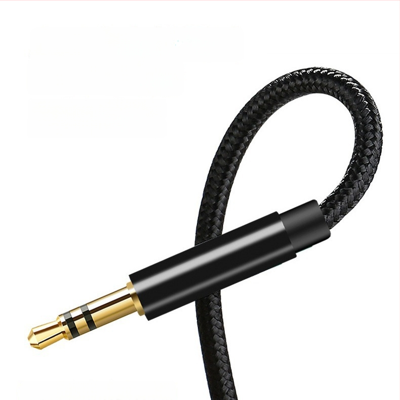 Automobilski AUX adapter kabel Type-C, pleteni 3.5 mm audio kabel, kompatibilan s iPhone 14 i iPhone 15