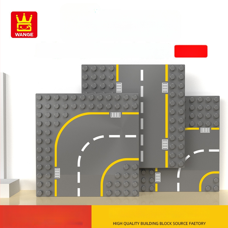 Tee ehitusplokkide jaoks alusplaat, ühilduv LEGO suuremate plokkidega, ABS-plastist, 100–200 tükki, vanuses 7–14 aastat