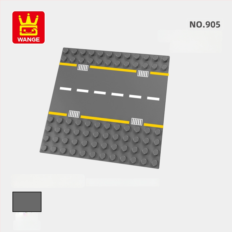 Tee ehitusplokkide jaoks alusplaat, ühilduv LEGO suuremate plokkidega, ABS-plastist, 100–200 tükki, vanuses 7–14 aastat