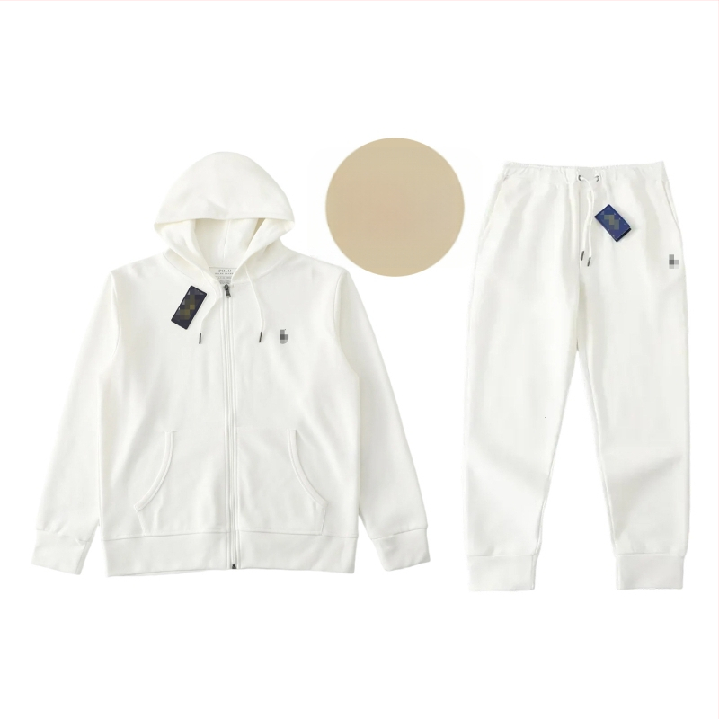 Hoodie s kapuljom i izvezenim logom ponija, pamuk mješavina 51–70%, patent zatvarač sprijeda, udoban slobodan kroj