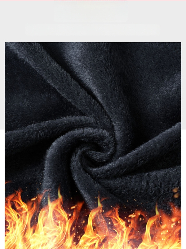 Vyriski žieminiai džinsai su fleece įdėklu, mikroelastiniai, slim-fit tiesus kirpimas, vidurio juosmuo, kasdieniam naudojimui