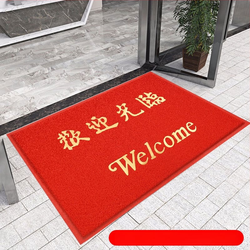 PVC ulazna prostirka – pravokutna, prilagodljiva i periva; pogodna za ulaze, balkone i komercijalne prostore; moderan minimalistički stil