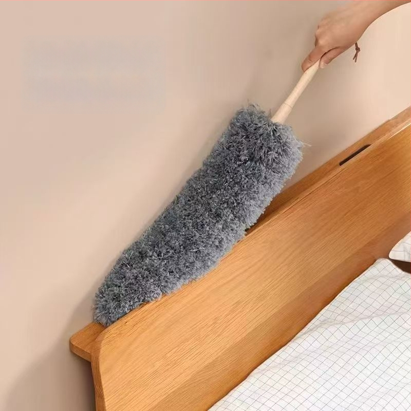 Šepetėlis dulkių su teleskopiniu kotu – Lubų dulkių valymas, Antistatinis, Sintetinių pluoštų mišinys