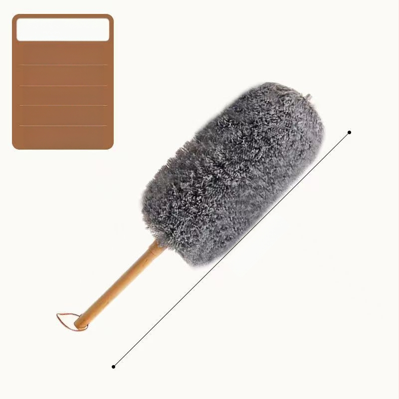 Šepetėlis dulkių su teleskopiniu kotu – Lubų dulkių valymas, Antistatinis, Sintetinių pluoštų mišinys