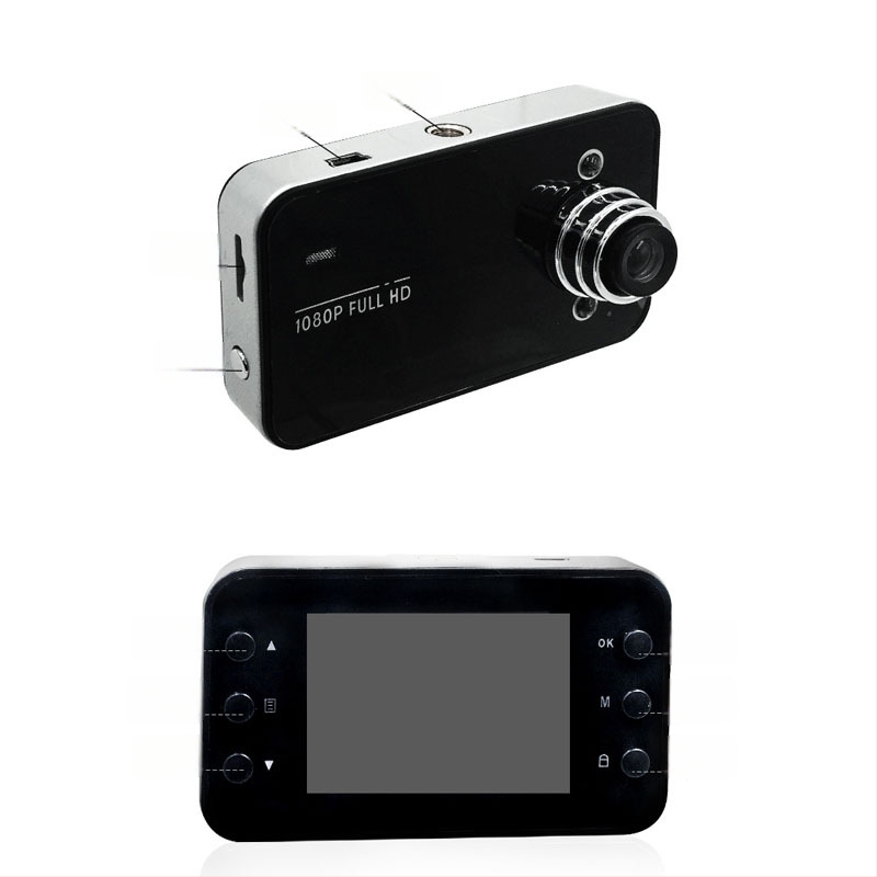 K6000 auto DVR HD öine nägemisega, varjatud kinnitamine esiklaasile: 1080p, 140° vaatenurk, TF kaart, 12V