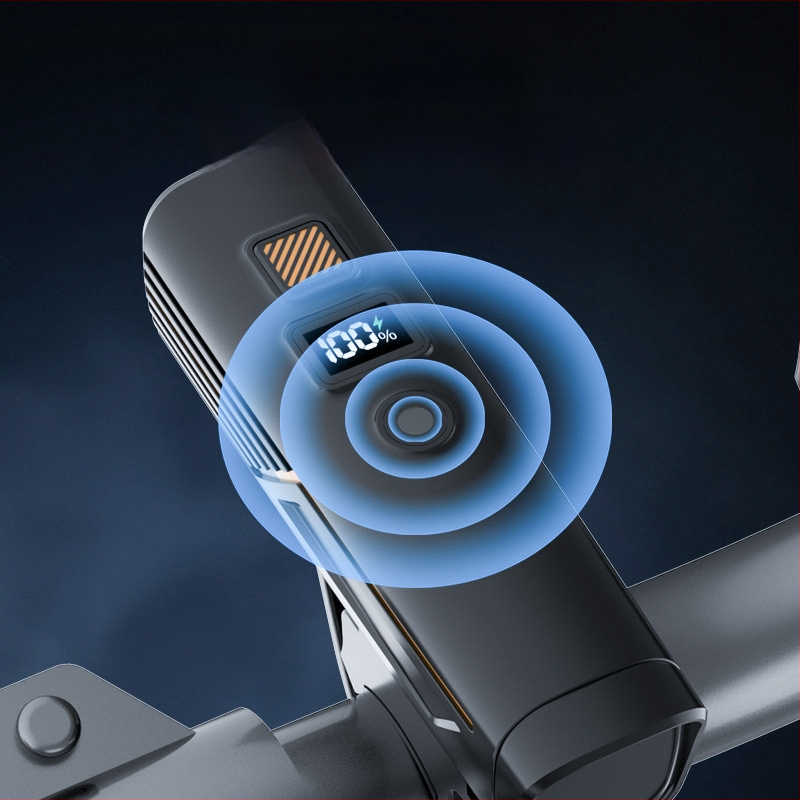 Priekinis dviračio žibintas nakties važiavimui — ultra ryškus, ilgai veikianti baterija, skirtas kalnų ir miesto dviračiams