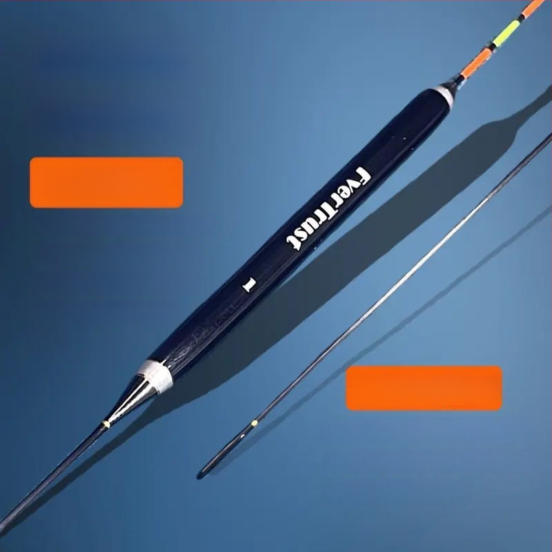 Vertikalus dreifo žvejybos plūdė — gaidžio plunksnų medžiaga