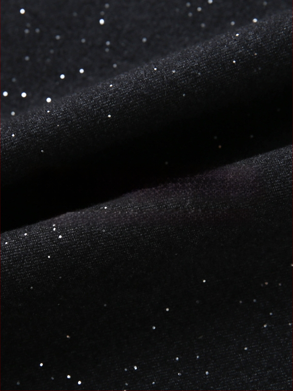 A līnijas svārki, elegantais biroja stils, vidēja garuma, poliestera audums (95%+), Ziemas 2024