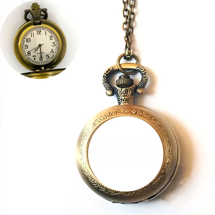 That Time I Got Reincarnated as a Slime iedvesots kabatas pulkstenis ar piekari — apaļš ciferlats, luminescējošs kvarca mehānisms, sakausējuma korpuss, sakausējuma siksna