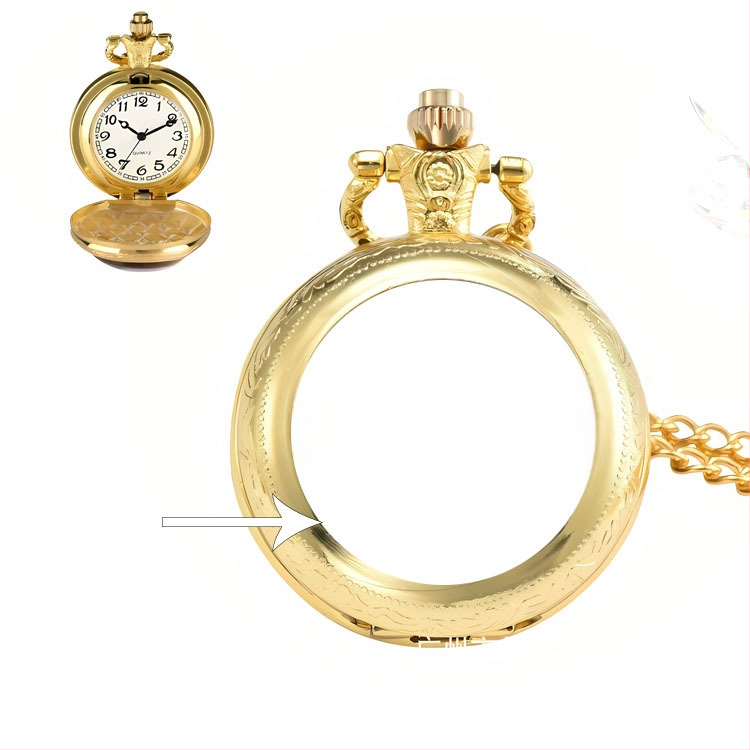 That Time I Got Reincarnated as a Slime iedvesots kabatas pulkstenis ar piekari — apaļš ciferlats, luminescējošs kvarca mehānisms, sakausējuma korpuss, sakausējuma siksna