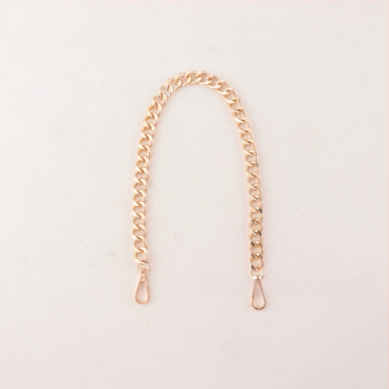 Metalni lanac za kaišu torbe – dodatak za naramenicu, DIY metalni lanac za torbe, urbani minimalistički stil